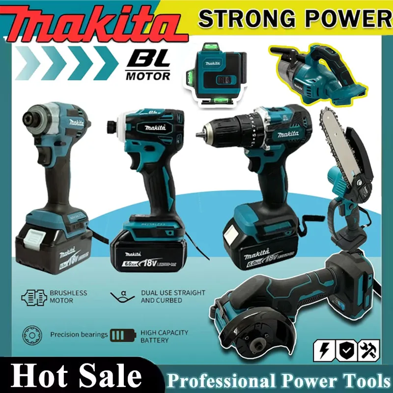 Power Tools Professional - 마키타 무선 전동 공구 키트 휴대용