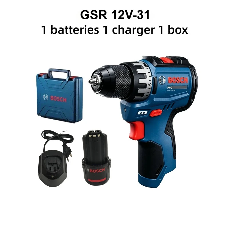 Power Tools Excel - 보쉬 프로페셔널 GSR 12V-31 무선 드릴