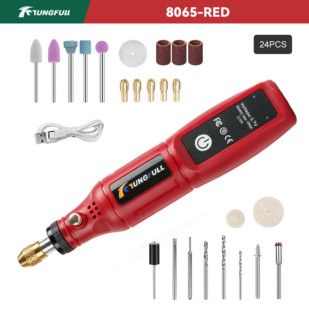 Power Tools Ingco - TUNGFULL 3.7V 무선 로터리 공구 USB