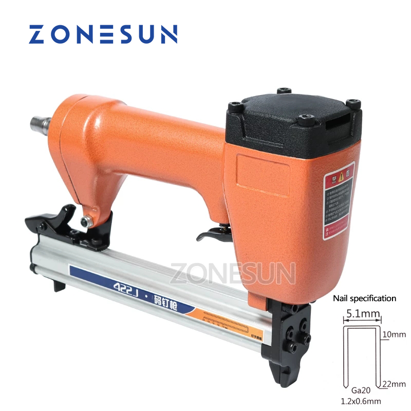 Nail Gun Brad - ZONESUN 422J Ga20 5.1mm 폭 네일