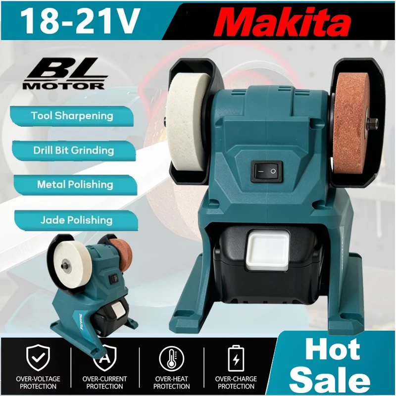 Power Tools Makita - 마키타 18V 무선 벤치 그라인더 |