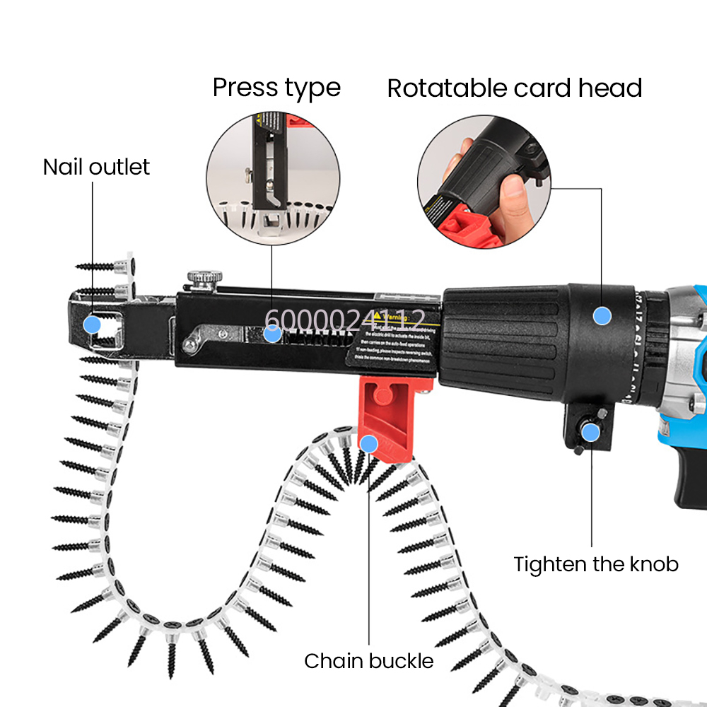 2025년 신형 무선 전동 드라이월 스크류건, 조절 가 - Nail Gun Brad 리뷰 및 가격