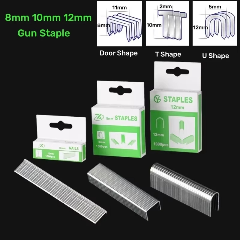 1000PC U/T/도어 모양의 스테이플 브래드 손톱  - Nail Gun Brad 리뷰 및 가격