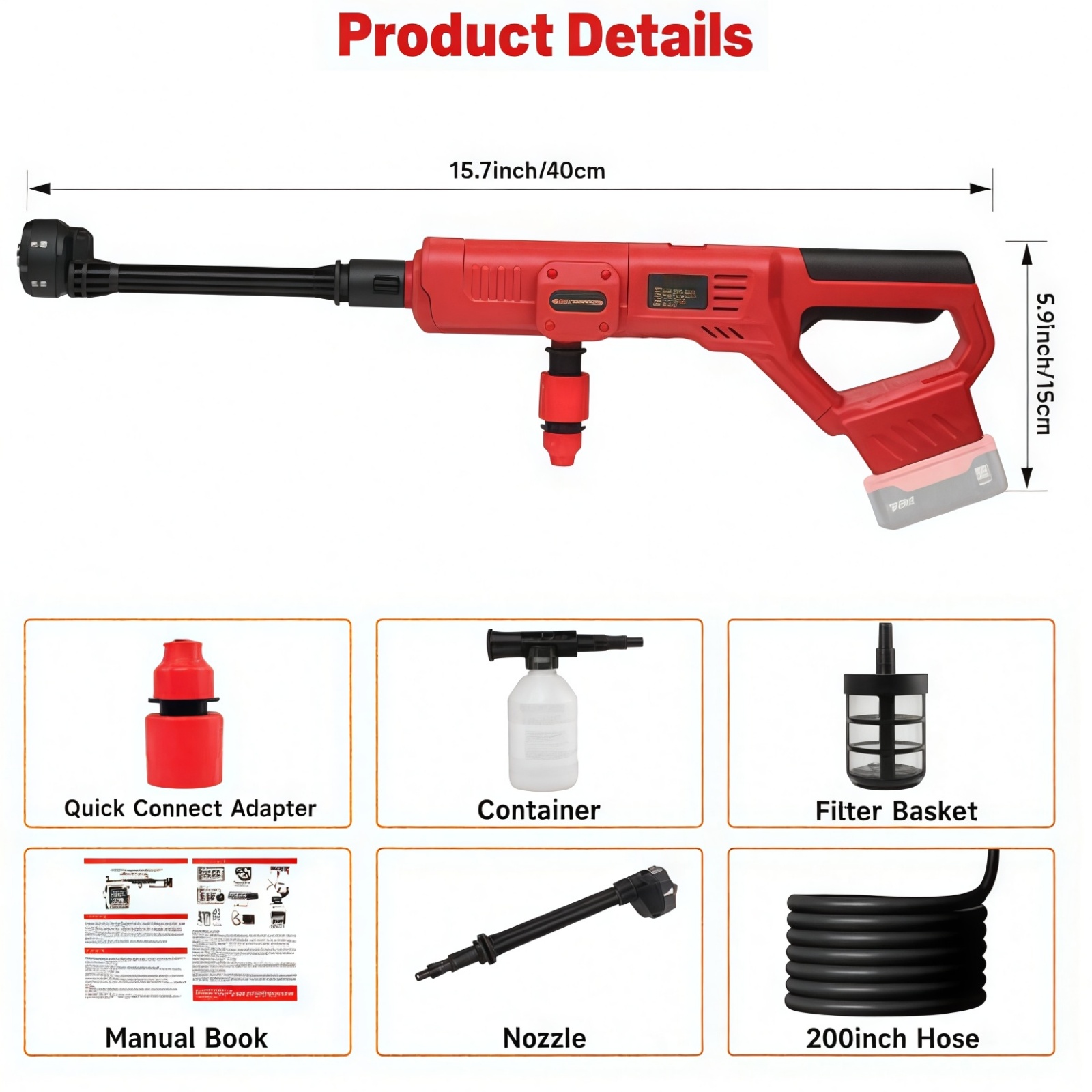 밀워키 M18 배터리용 무선 고압 세척기 1000PSI - Power Tools Milwaukee 리뷰 및 가격