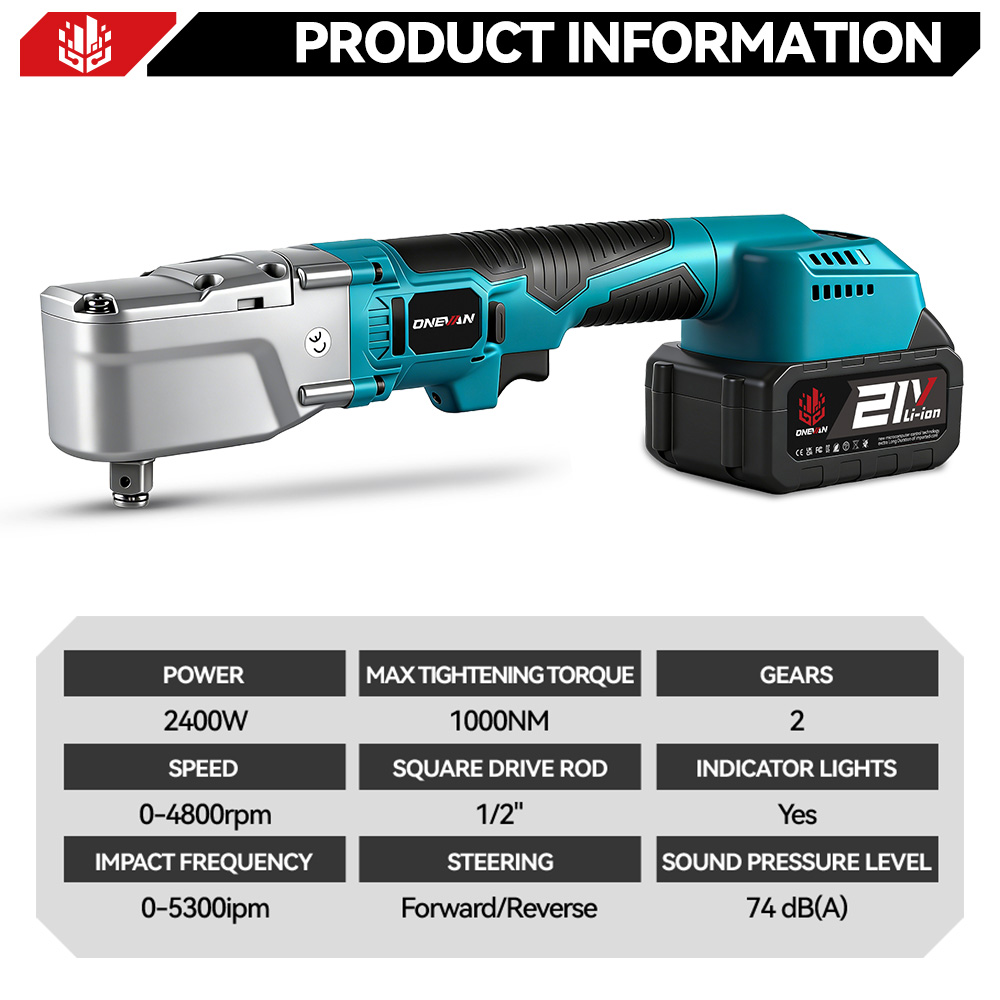 원반 2400W 브러시리스 전동 라쳇 렌치 1000NM - Power Tools Ingco 리뷰 및 가격