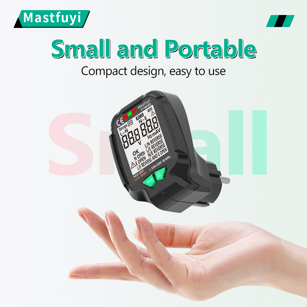 MASTFUYI FY1881 소켓 테스터 전압 테스트  - Power Tools Uk Review 리뷰 및 가격