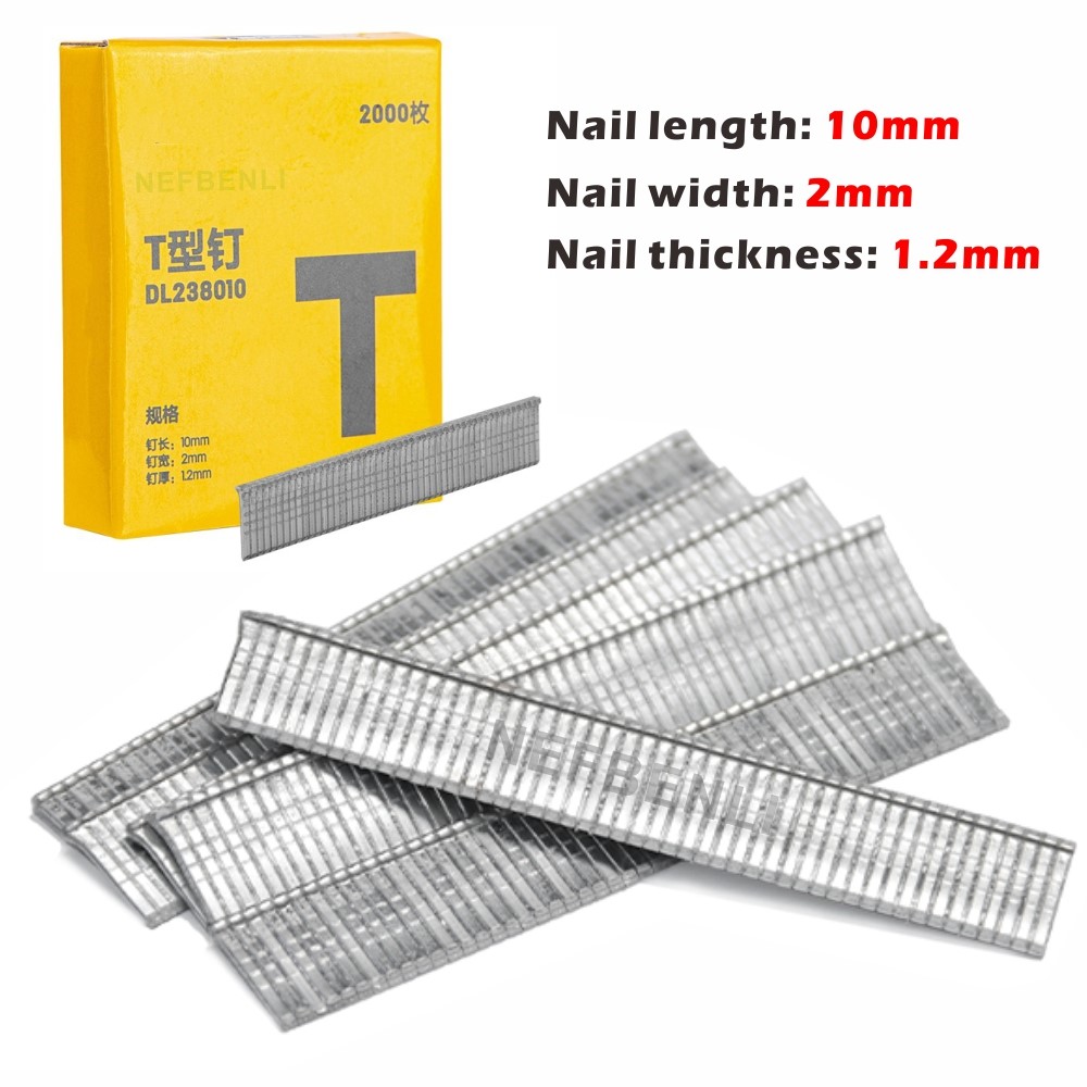 2000 개 U/도어/T 형 스테이플 12x6.3mm/ - Nail Gun Brad 리뷰 및 가격