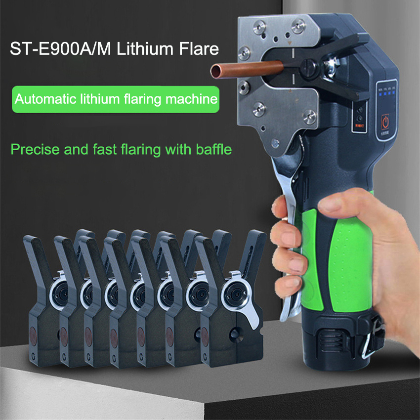 ST-E900A 자동 리튬 배터리 전동식 동관 플레어링 - Power Tools Youtube 리뷰 및 가격