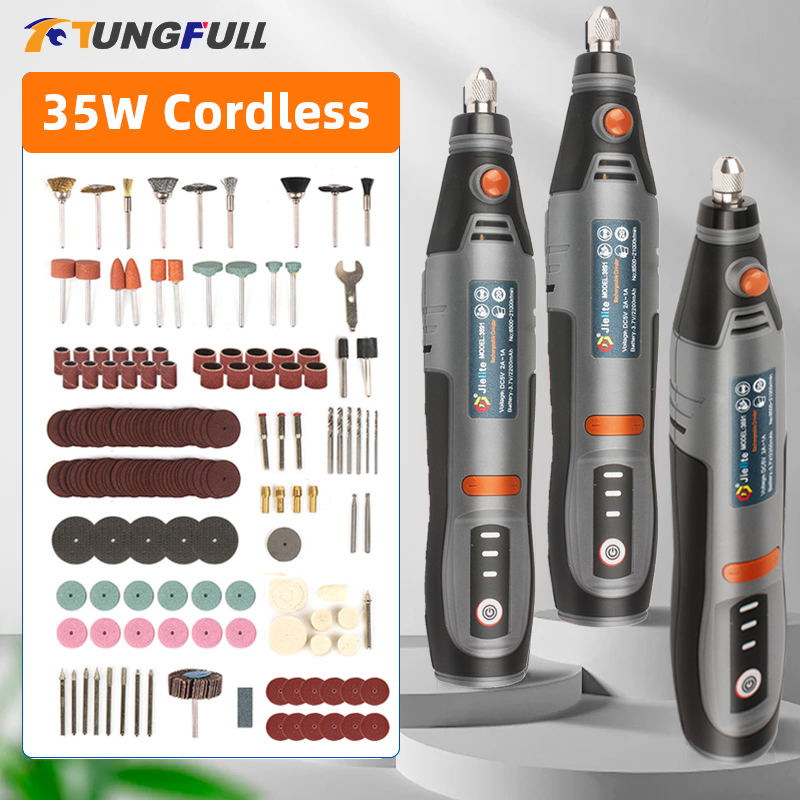 35W 충전식 전기 드릴 USB 무선 로타리 도구 DI - Power Tools Ingco 리뷰 및 가격