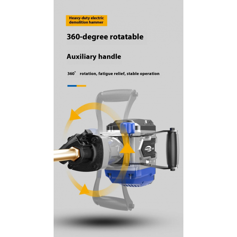 헤비듀티 휴대용 전동 곡괭이, 산업용 전문가용 단일 동 - Power Tools Professional 리뷰 및 가격