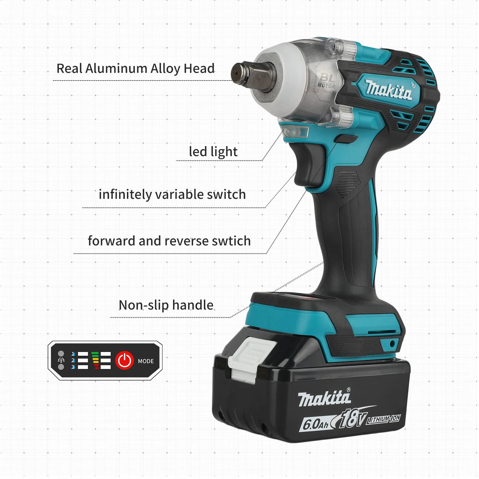 마키타 DTW300 18V 공구 세트 브러시리스 파워  - Power Tools Makita 리뷰 및 가격