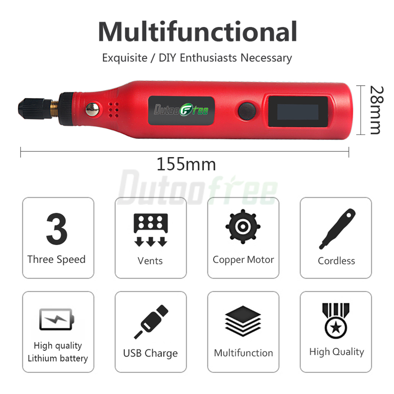 5000r-15000r/min USB 무선 미니 전기  - Power Tools Ingco 리뷰 및 가격