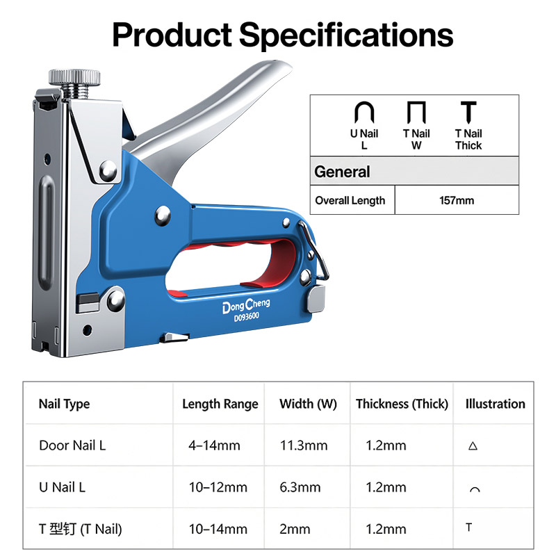 3-in-1 네일건 탄소강 4-14mm 도어 T10-1 - Nail Gun Brad 리뷰 및 가격